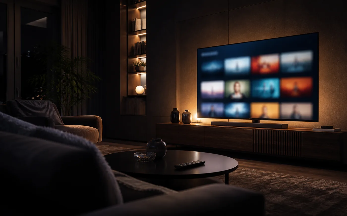 Connected TV advertising in a premium streaming television environment