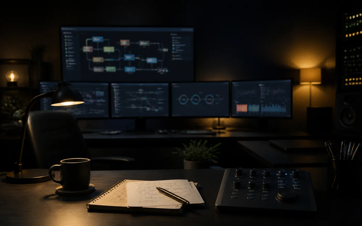 Integrated media operations workspace connecting campaign planning and measurement