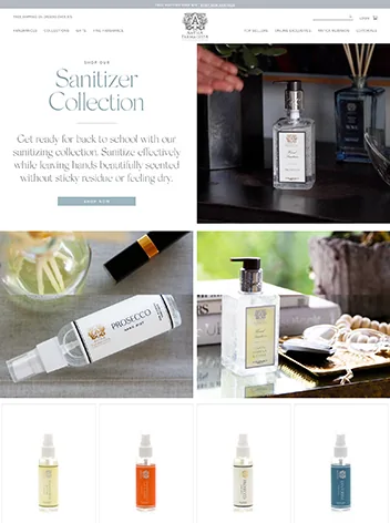 Antica Farmacista website