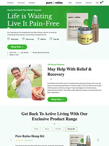 Pure Ratios website